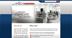 Desktop Screenshot of micatechnology.net